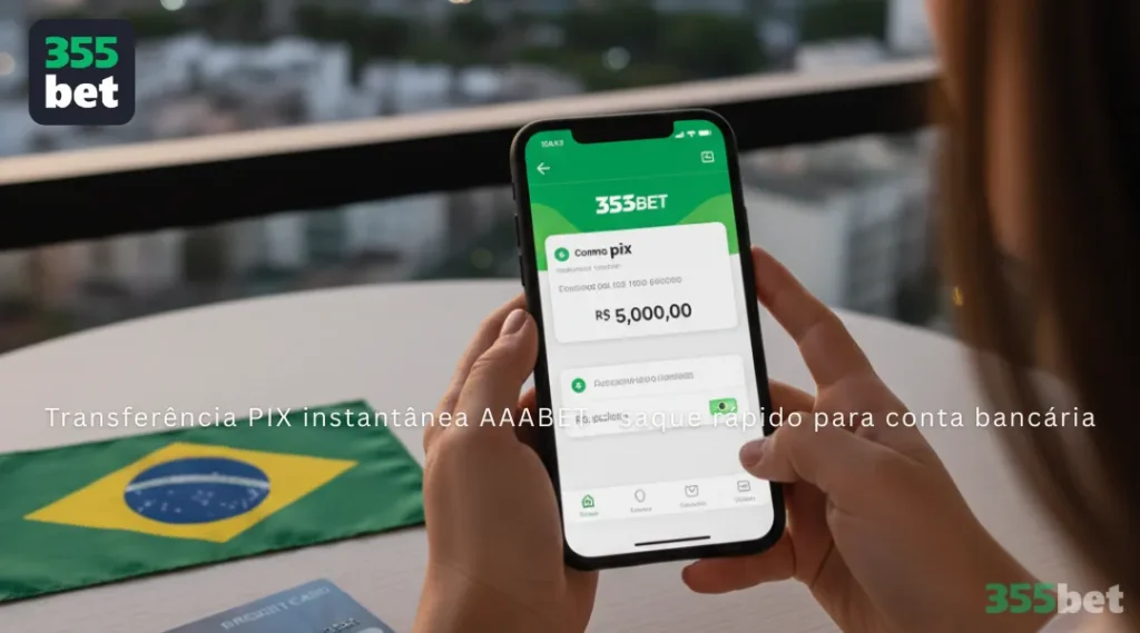 Transferência PIX instantânea AAABET - saque rápido para conta bancária