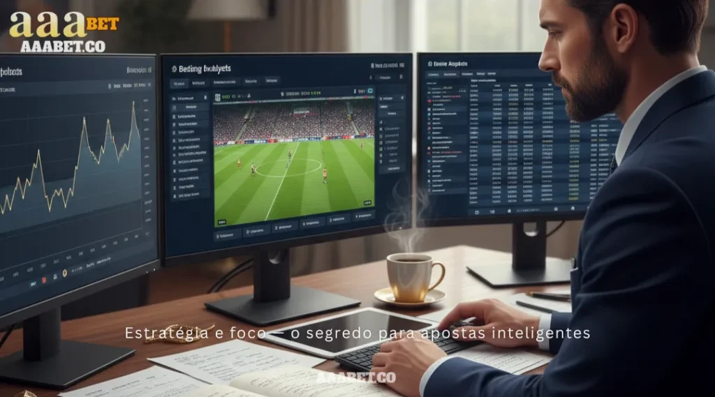 Estratégia e foco — o segredo para apostas inteligentes