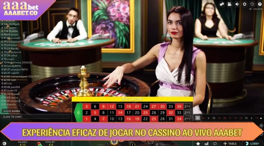experiencia eficaz de jogar no cassino ao vivo aaabet