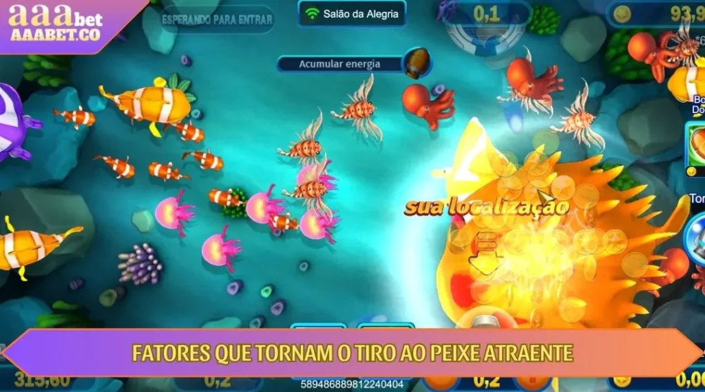 fatores que tornam o tiro ao peixe atraente