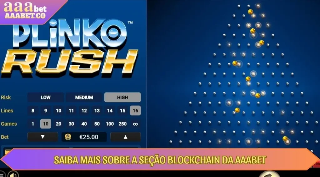 saiba mais sobre a seçao blockchain da aaabet